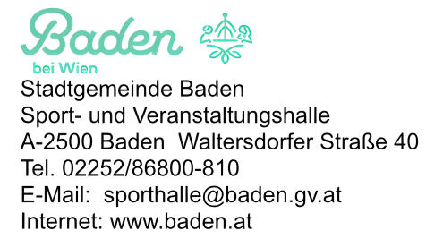 Stadtgemeinde Baden – Sport- und Veranstaltungshalle